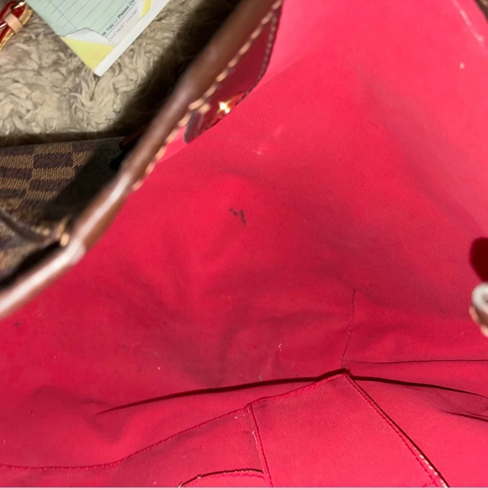 Louis Vuitton Brown Checkered Shoulder Bag - Picture 8 of 8